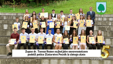 Podelitev zlatih petic 20252026